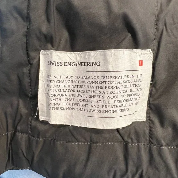 On Running Men's Medium Insulator Jacket Gray - Picture 5 of 5